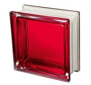 Pustak szklany luksfer Mendini Rubino Q19 T Met Seves Design